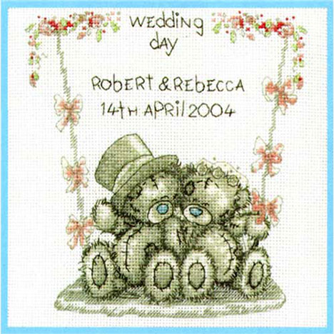 Wedding Day Me to You Bear Cross Stitch Kit £16.99